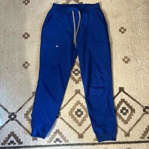 Fabletics royal blue On-Call Scrub Jogger